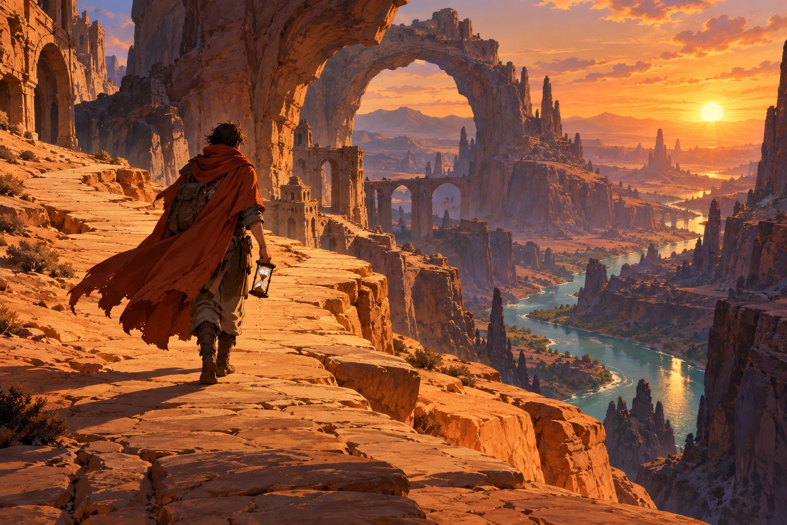The Sandglass Road concept artwork